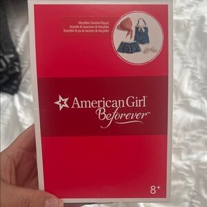 American Girl Beforever Vacation Playset in Red